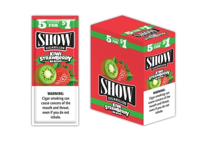 SHOW 5F$1 KIW STR BABOM 15/5PK - 226423