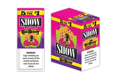 SHOW 5F$1 BEE BRY 15/5PK - 107509