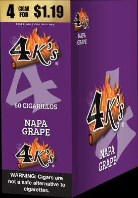 4KINGS 4F$1.19 NAPA GRPE 15/4PK