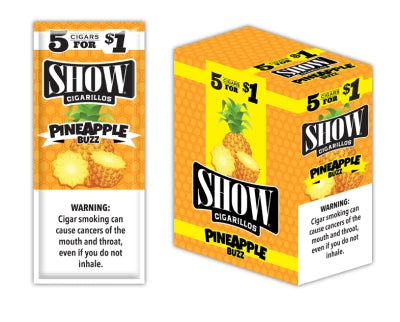 SHOW 5F$1 BUZZ PINEAPLE 15/5PK - 955012