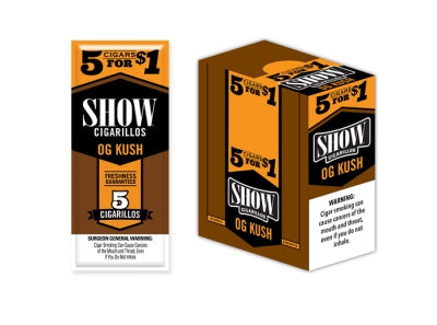 SHOW 5F$1 OG KUSH 15/5PK - 910330