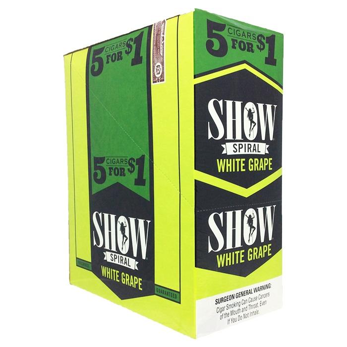 SHOW 5F$1 WHITE GRAPE 15/5PK