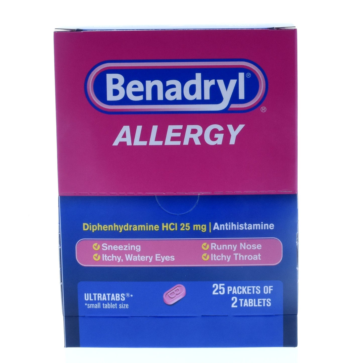 BENADRYL ALLERGY 2PK 25CT*