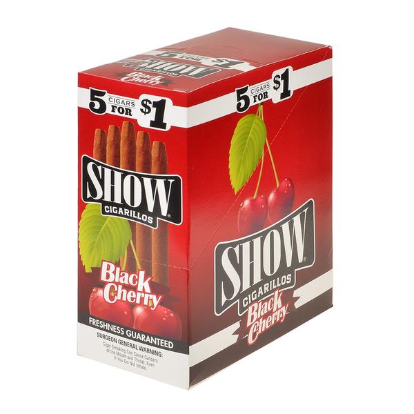 SHOW 5F$1 BLACK CHERRY 15/5PK