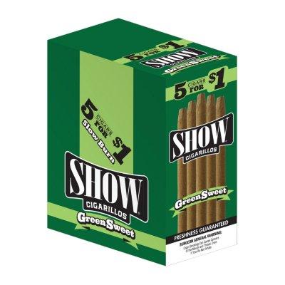 SHOW 5F$1 GREEN SWEET 15/5PK