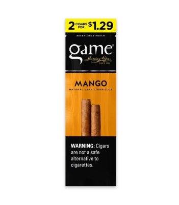 GAME CIG 2/30PK 2/$1.29 MANGO