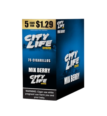 CITYLIFE 5/$1.29 MIX BERRY 15/5PK