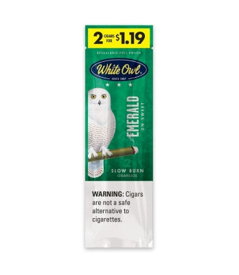 WHITE OWL CIG 2/30PK 2/$1.19 EMERALD