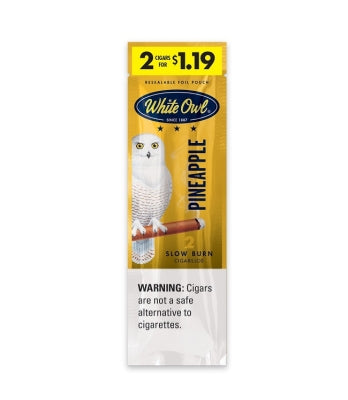 WHITE OWL CIG 2/30PK 2/$1.19 PINEAPPLE