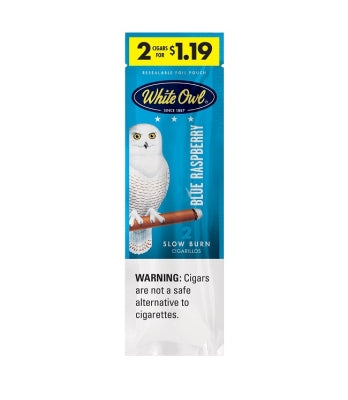 WHITE OWL CIG 2/30PK 2/$1.19 BLUE RASPBERRY