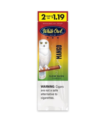 WHITE OWL CIG 2/30PK 2/$1.19 MANGO