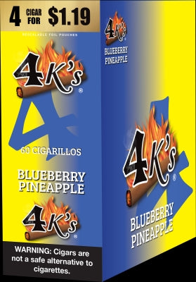 4KINGS 4F1.19  BLUE/PINEAPPLE 15/4CT