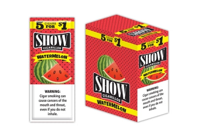 SHOW 5F$1 WATERMELON 15/5PK - 910329