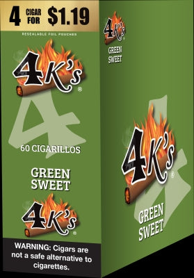 4KINGS 4F1.19  GREEN SWEET 15/4CT