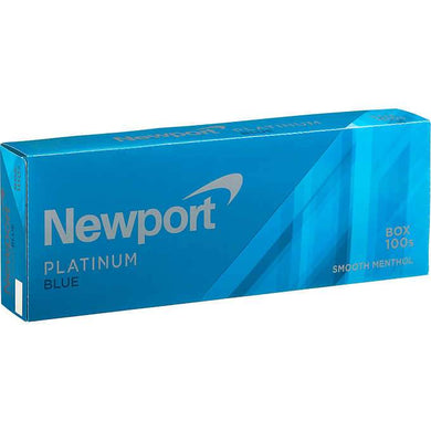 NEWPORT 100 PLATINUM BLUE BX