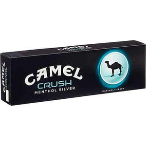 CAMEL KG CRUSH MENT SILVER BX