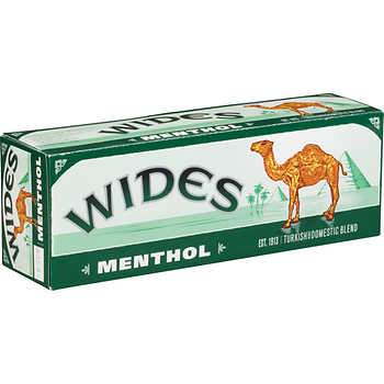 CAMEL WIDES MENTHOL BOX