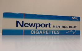 NEWPORT KG MENTHOL  BLUE BOX