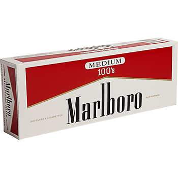 MARLBORO 100 RED LABEL BOX