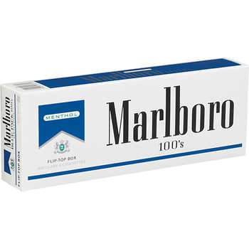 MARLBORO 100 MENT BLUE BX