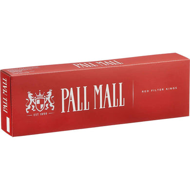PALL MALL KG $0.50 RED BX