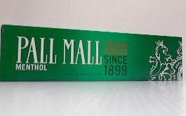 PALL MALL KG MENTHOL BOX