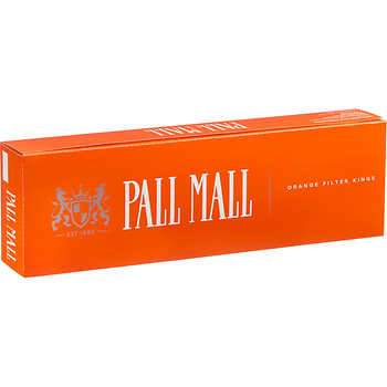PALL MALL KG ORANGE BOX