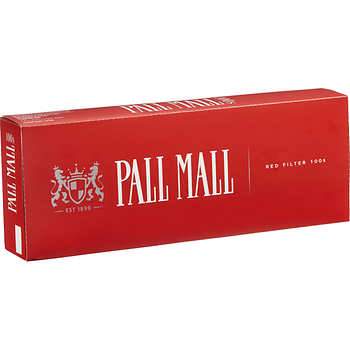 PALL MALL 100 RED BOX