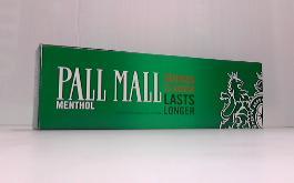 PALL MALL 100 MENTHOL BOX