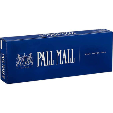 PALL MALL 100 $0.50OFF BLU BX