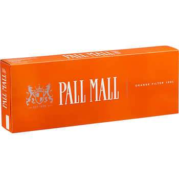 PALL MALL 100 ORANGE BOX