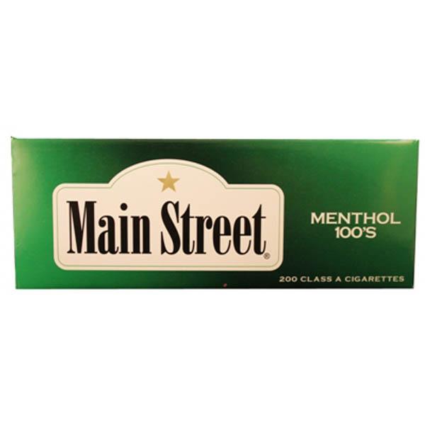 MAINSTREET 100 MENTHOL