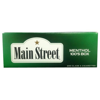 MAINSTREET 100 MENTHOL BOX