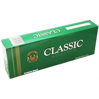 CLASSIC 100 MENTHOL BOX