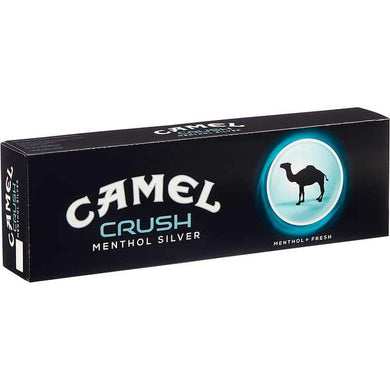 CAMEL KG $.50 CRUSH MEN SIL BX