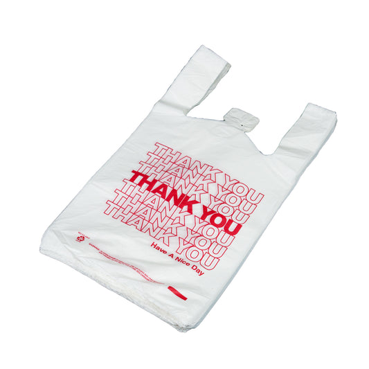 BAG 10X5X18 MEDIUM THANK YOU* - T-SHIRT BAG  1000CT - 610922
