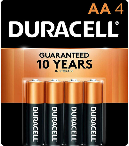 DURACELL AA COP TOP 4PK 14CT