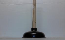 PLUNGER W/WOOD HANDLE
