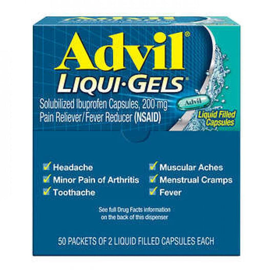 ADVIL LIQUI GELS 50CT BOX*
