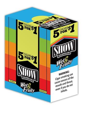SHOW 5F$1 WET & FRUITY 15/5PK
